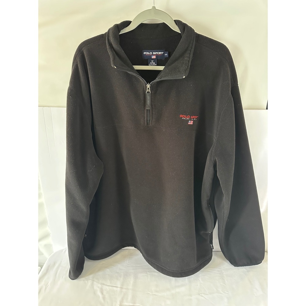 Polo Sport Ralph Lauren Fleece Full Zip Black XXL